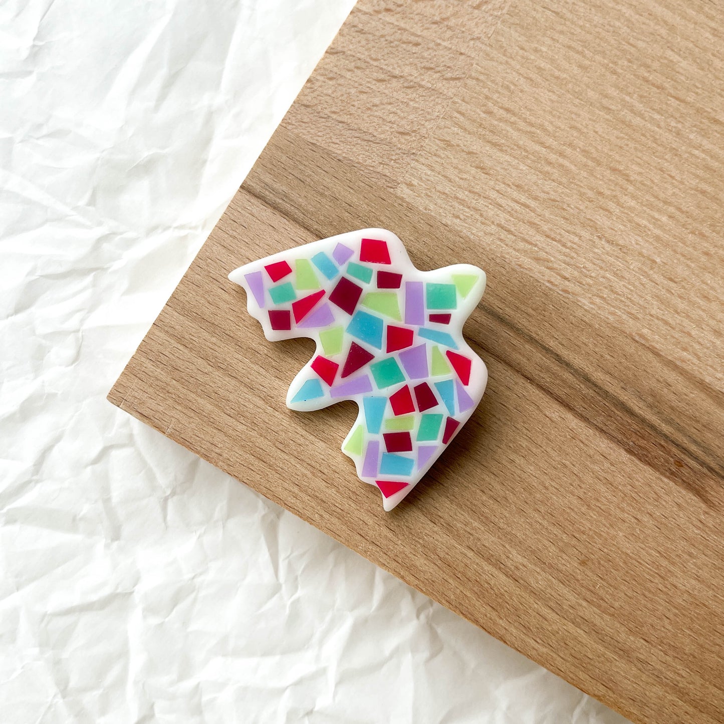 Dove Pin | mosaic