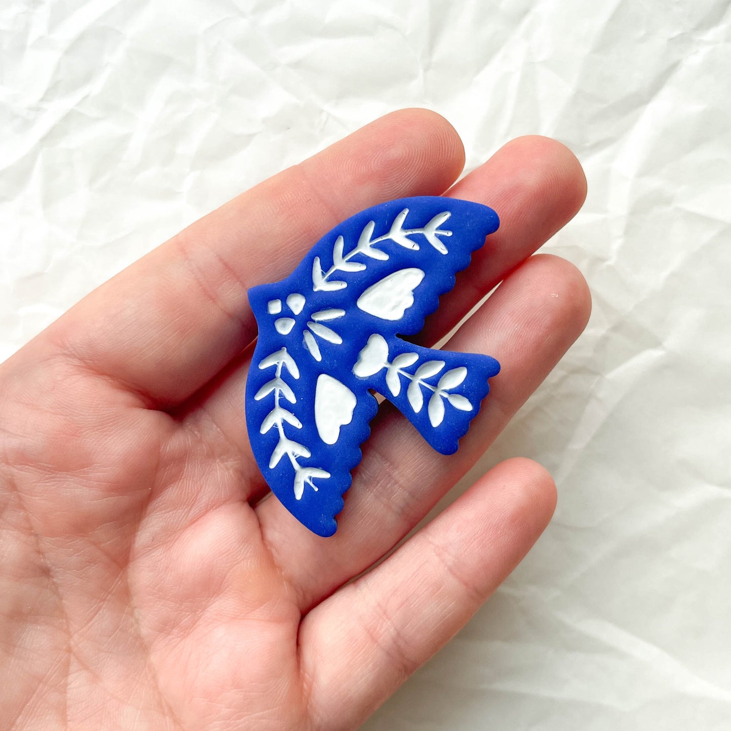 Folk Dove Pin