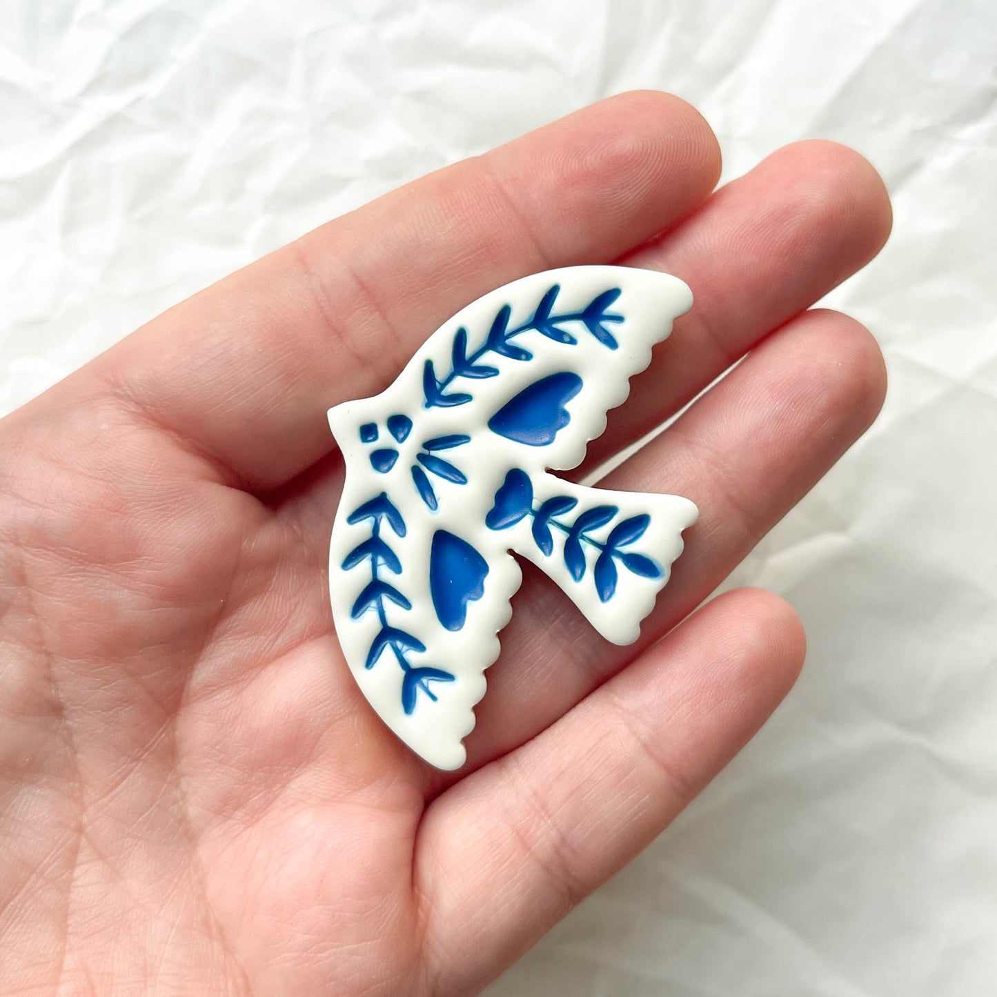 Folk Dove Pin