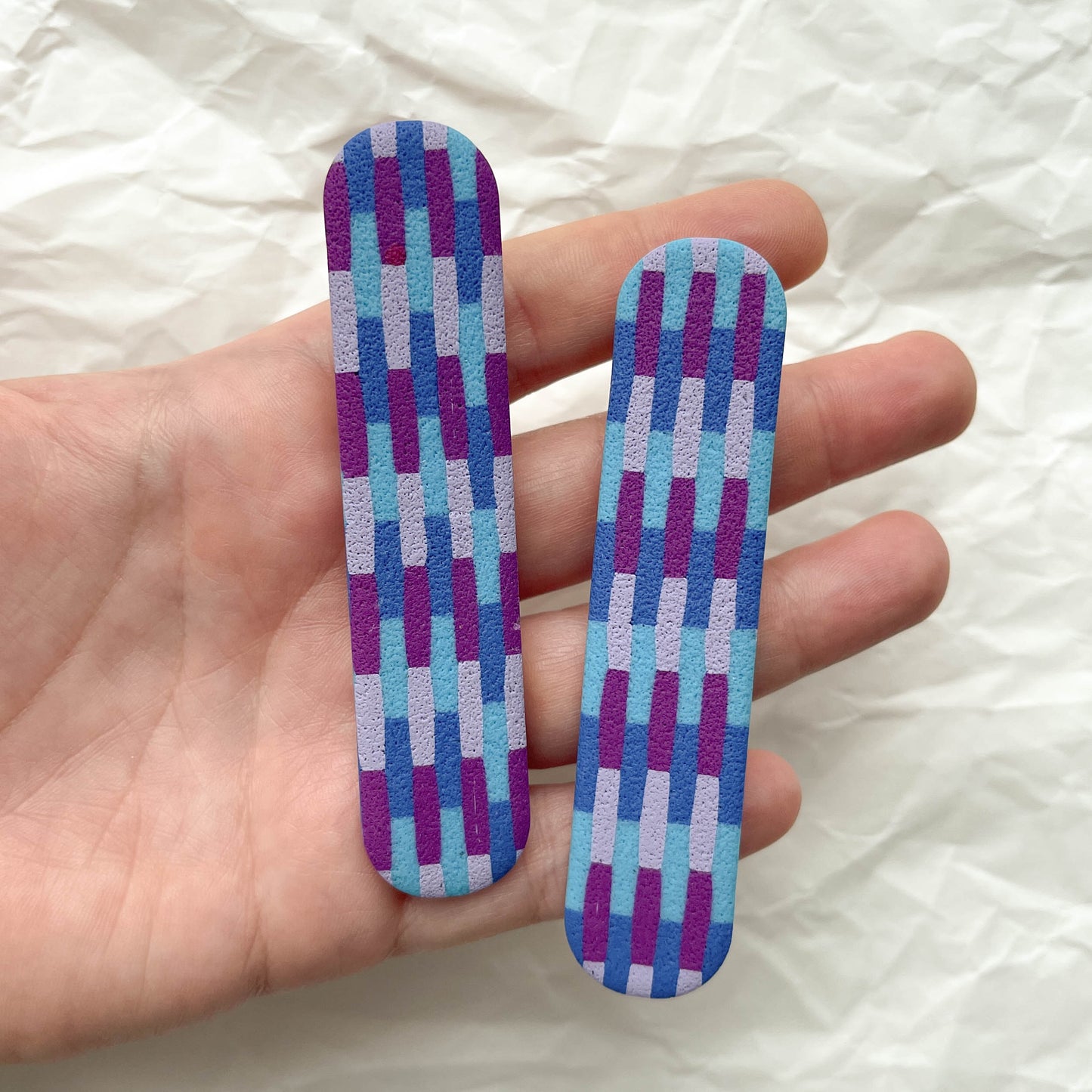 Hair Clip L | brick