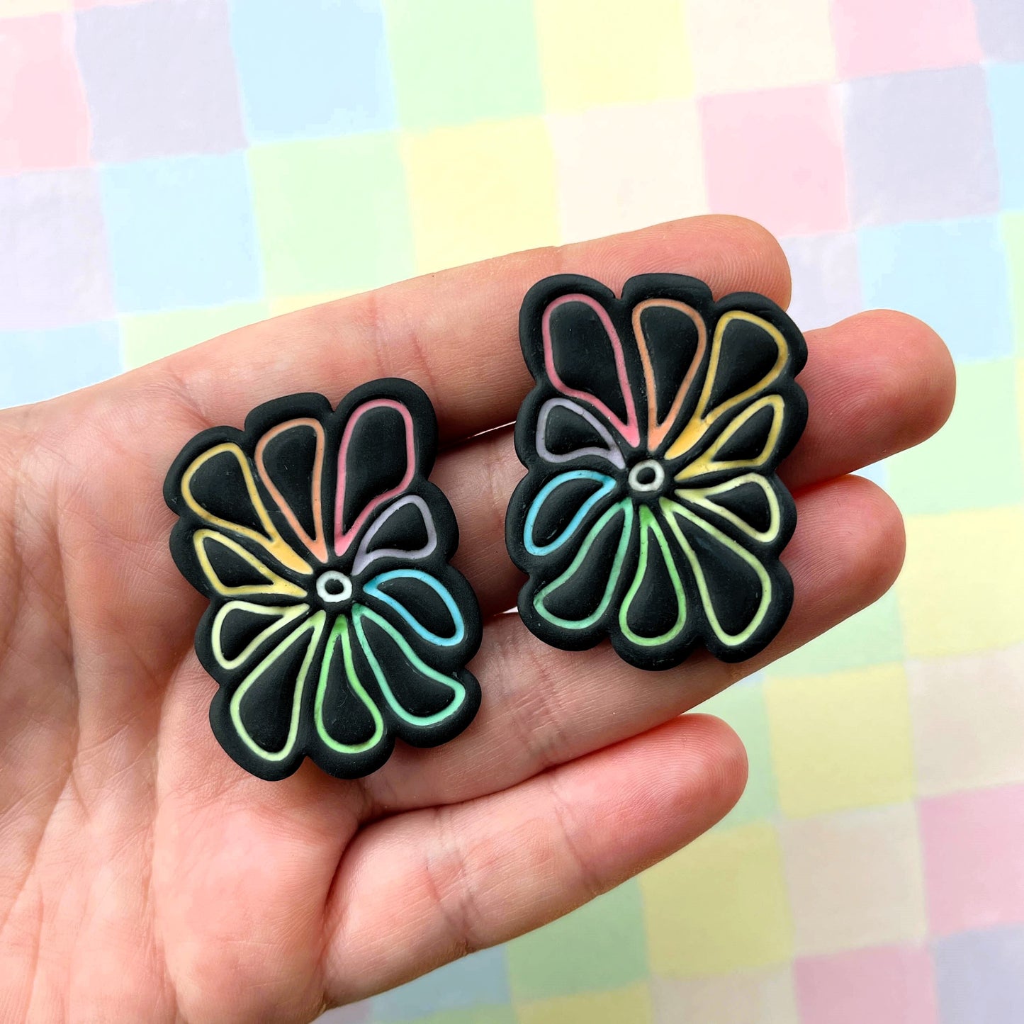 Bloom Studs | rainbow