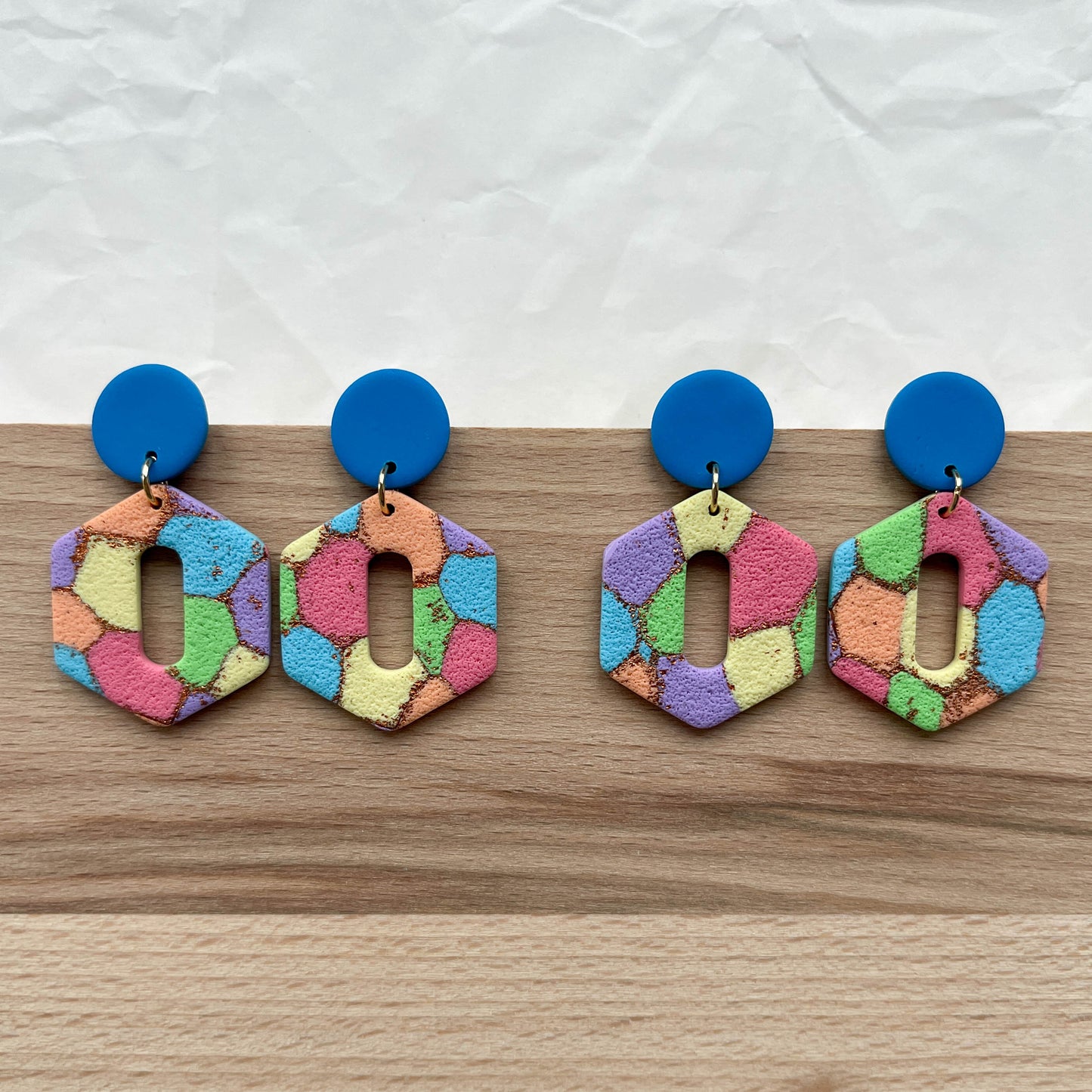 Honey Dangles | rainbow mix