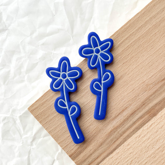 Doodle Bloom Studs