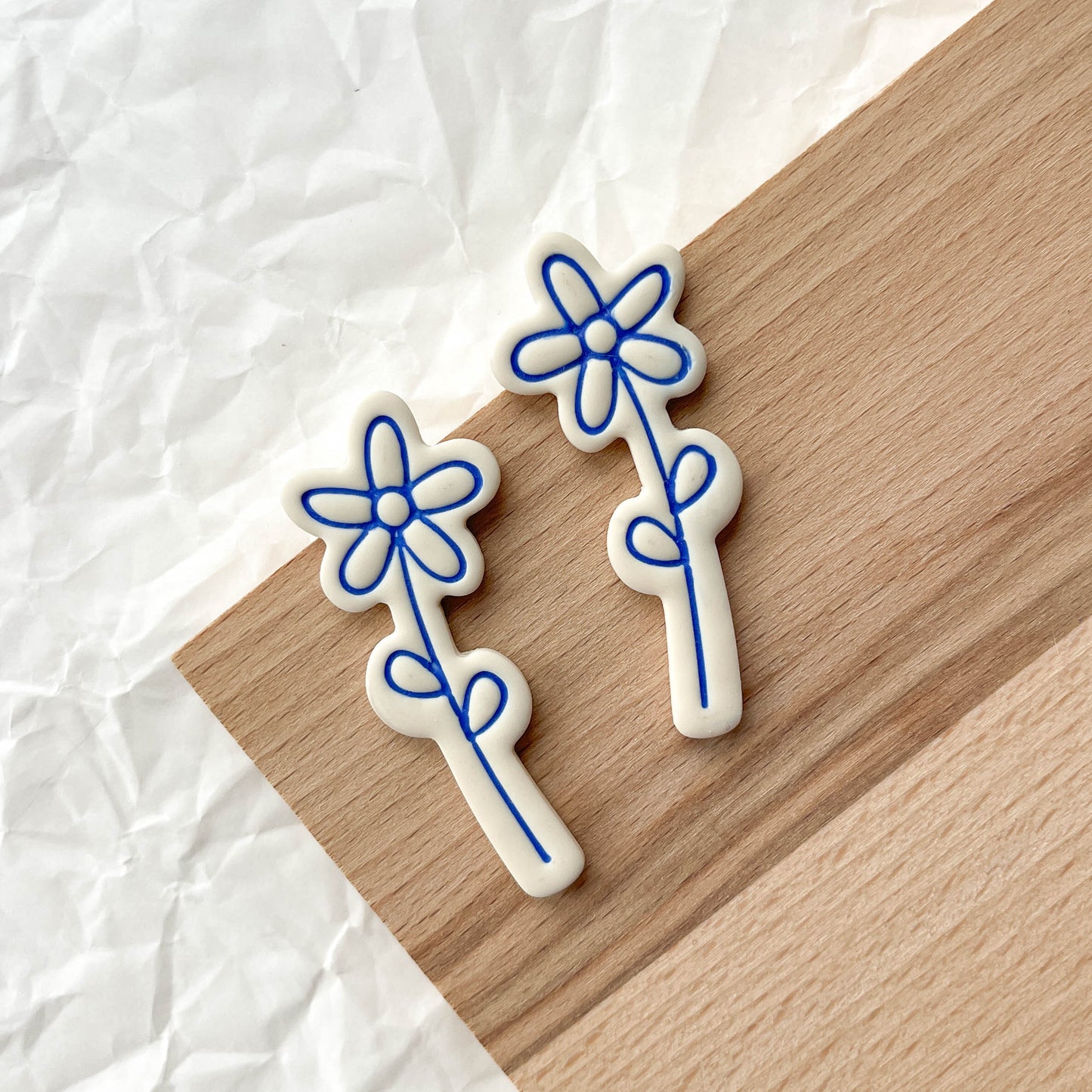 Doodle Bloom Studs