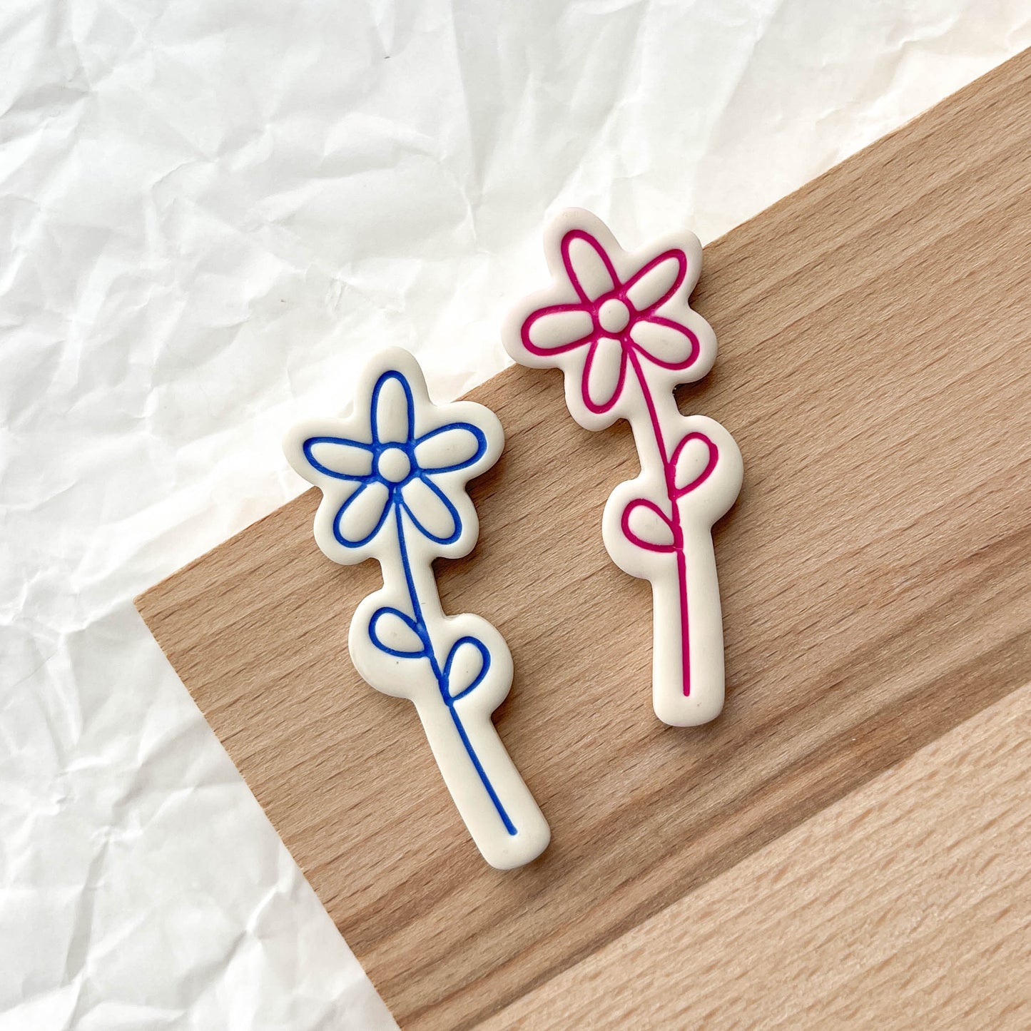Doodle Bloom Studs