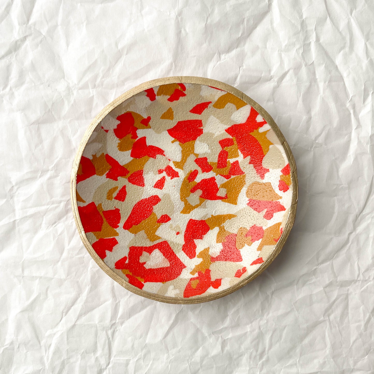 Trinket Dish | fall terrazzo
