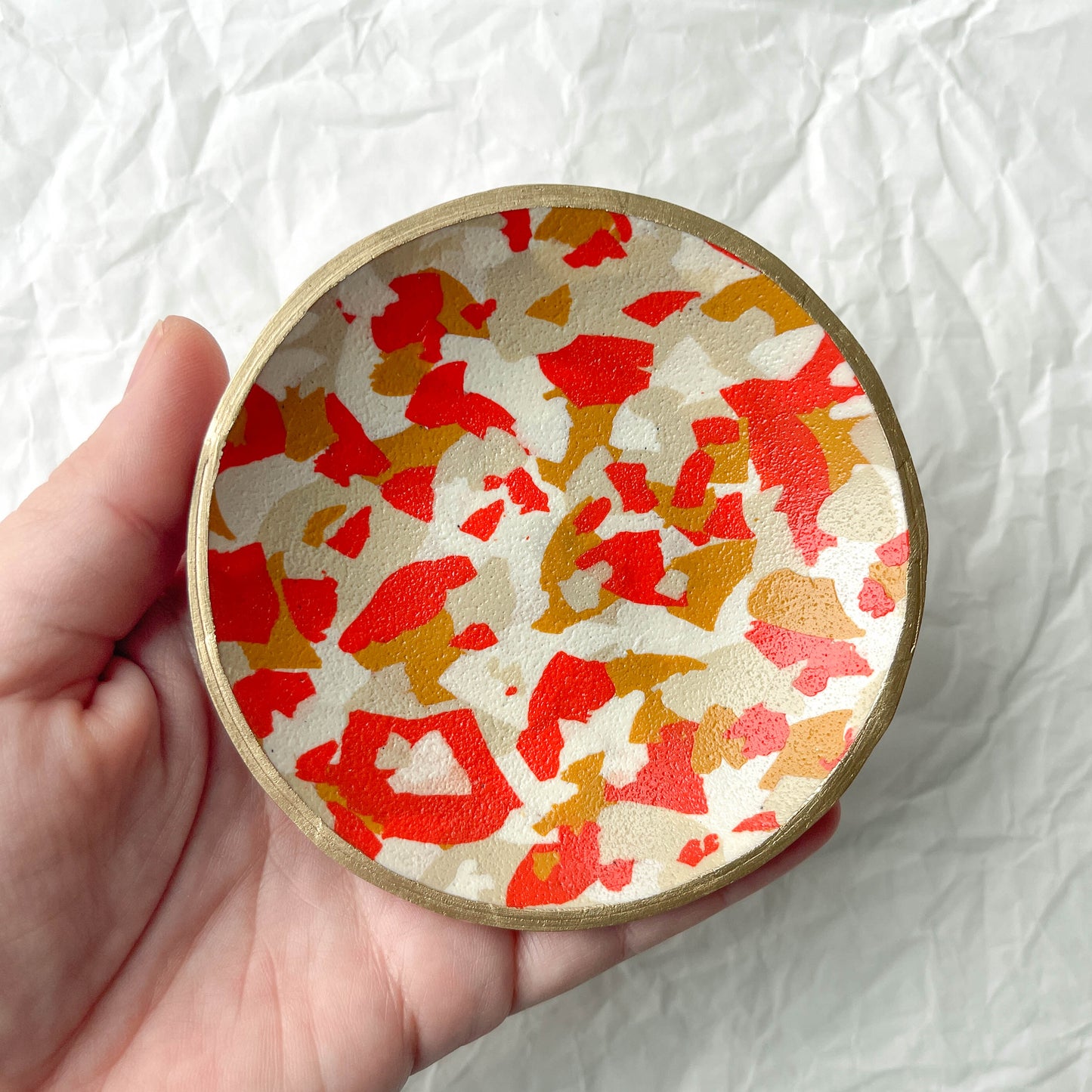 Trinket Dish | fall terrazzo