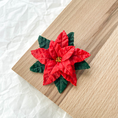 Poinsettia Pin