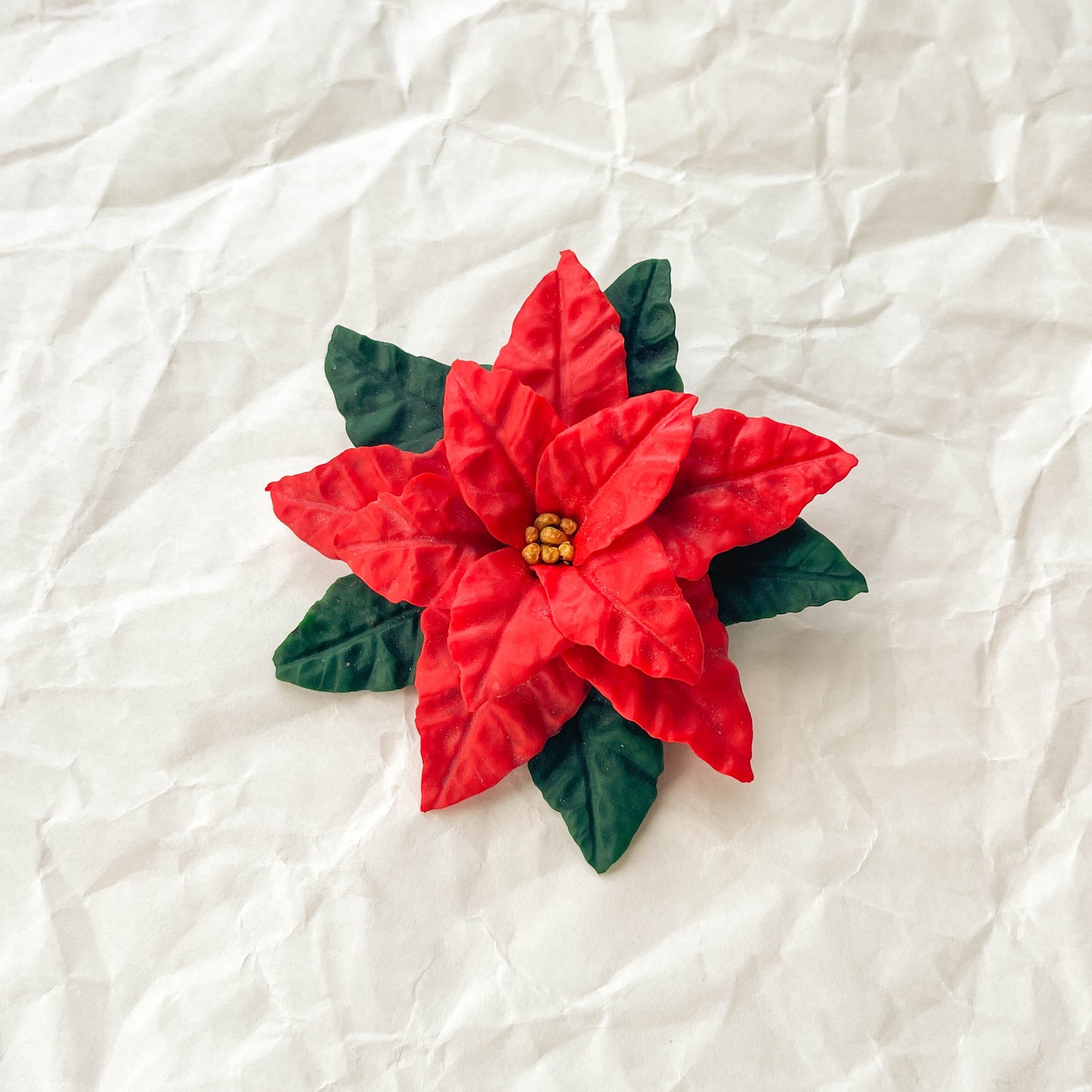 Poinsettia Pin