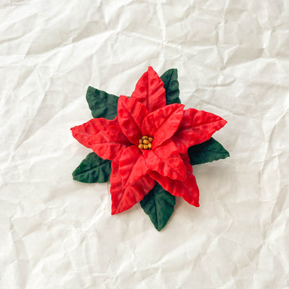 Poinsettia Pin