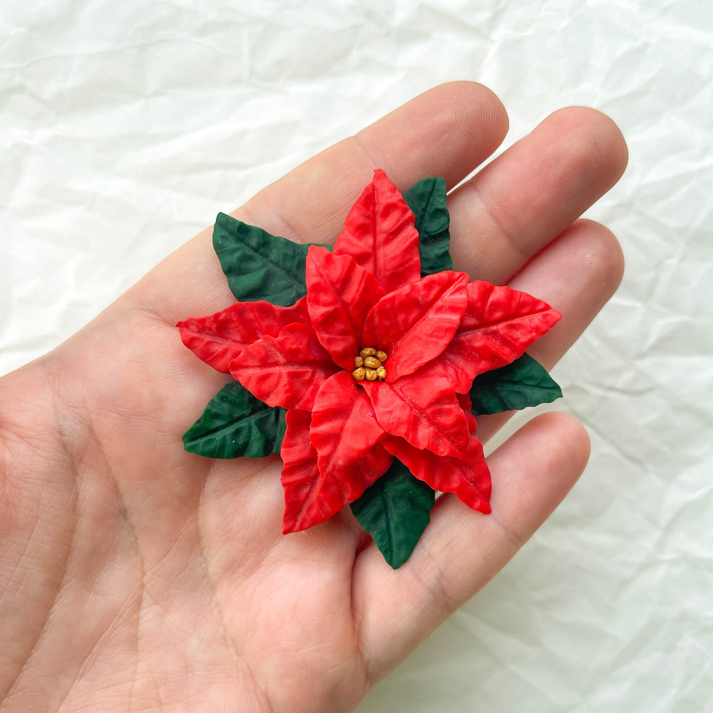 Poinsettia Pin
