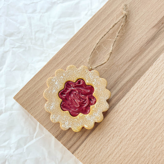 Linzer Cookie | Christmas decor