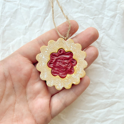 Linzer Cookie | Christmas decor