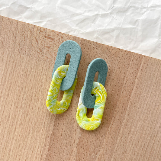 Infinity Links | teal marble