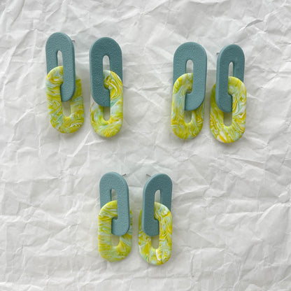 Infinity Links | teal marble