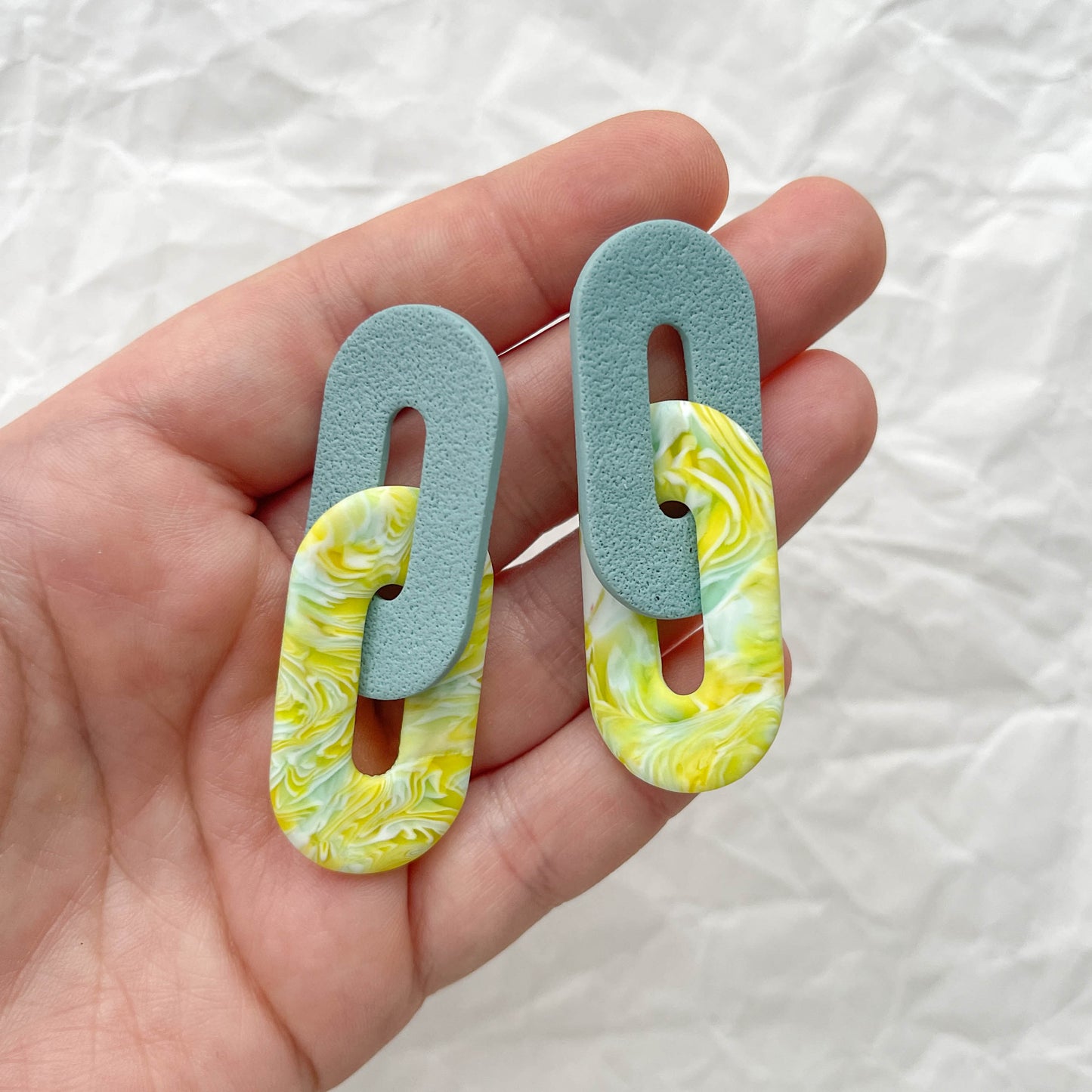 Infinity Links | teal marble