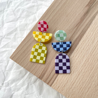 Bella Checker Dangles