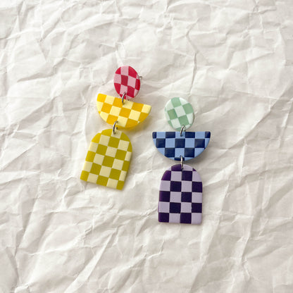 Bella Checker Dangles