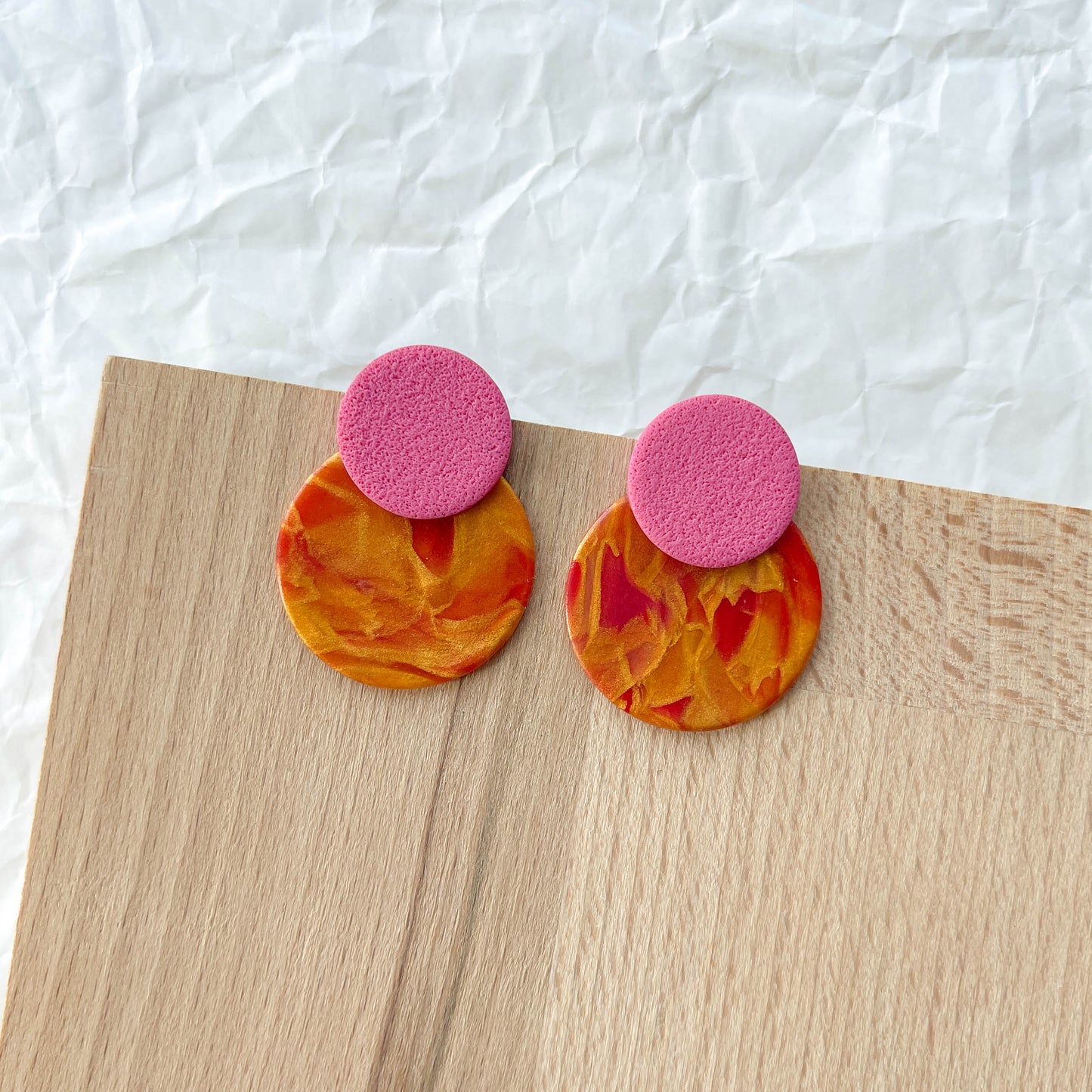 Halo Gold Swirl Studs