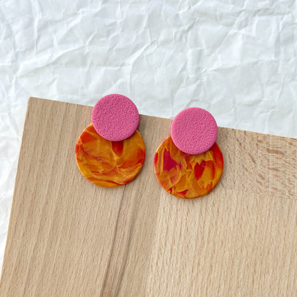 Halo Gold Swirl Studs