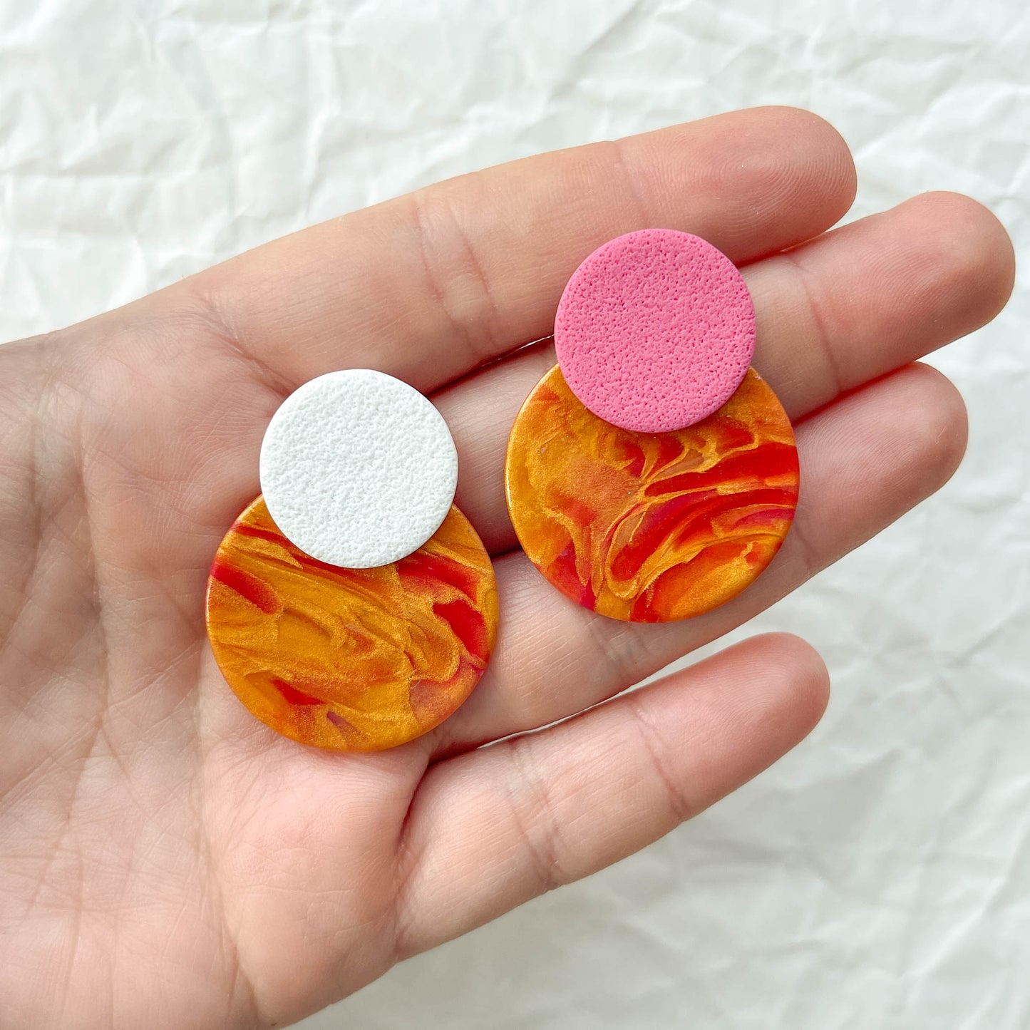 Halo Gold Swirl Studs