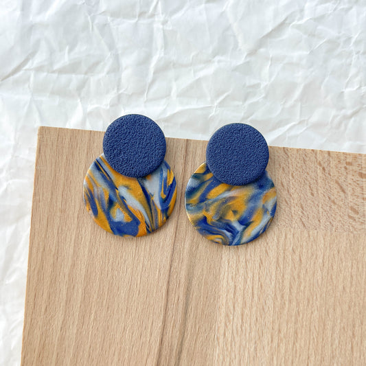 Halo Swirl Studs