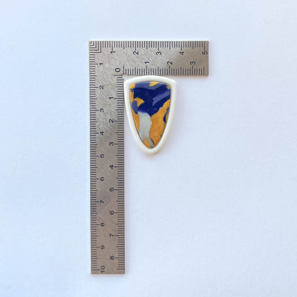 Bezel Swirl Studs