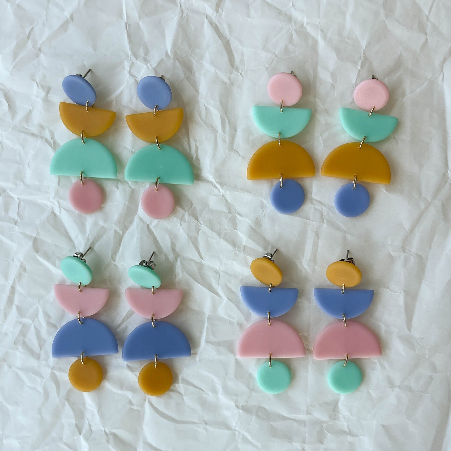 Geometric Drops | opaline