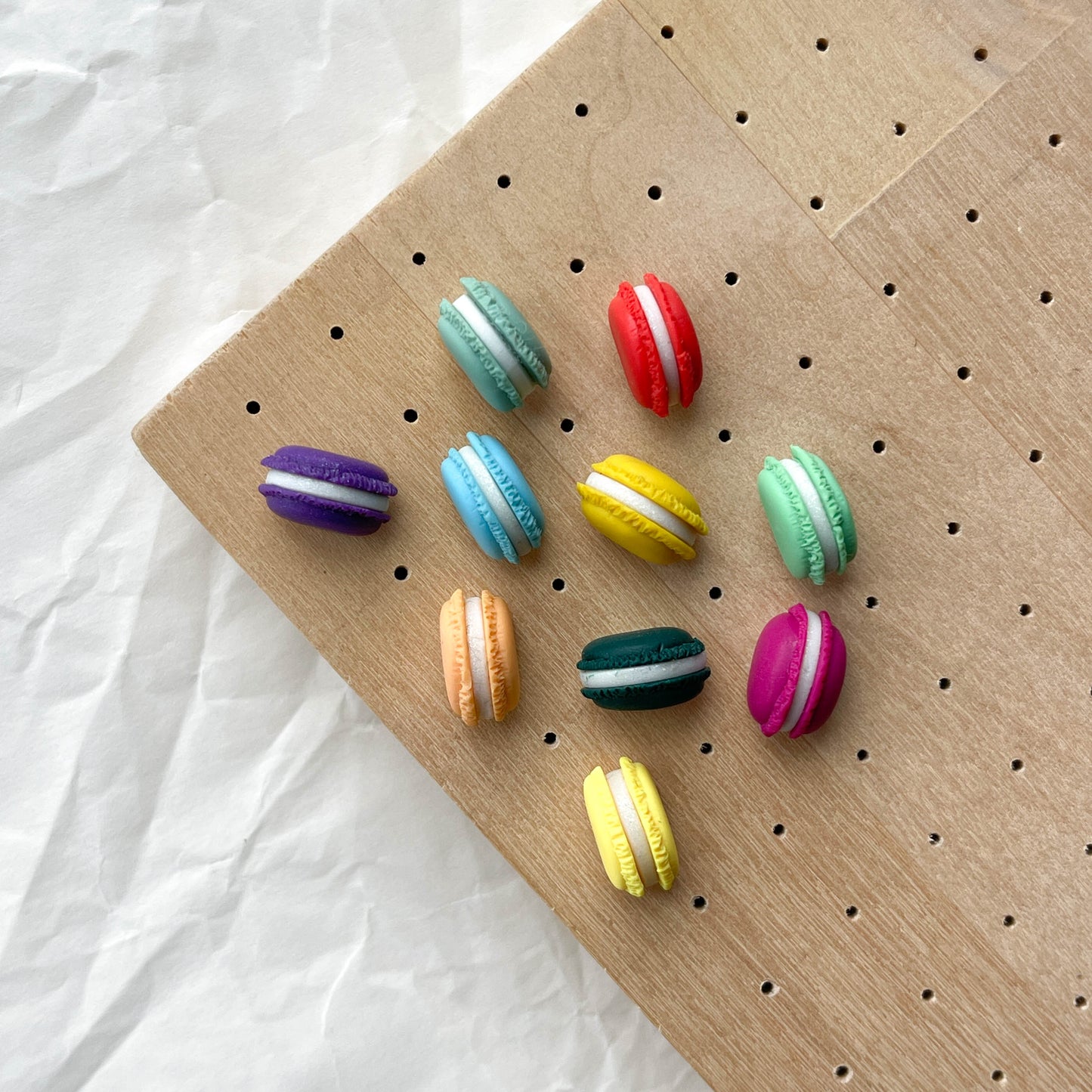 Mini Macaron Studs
