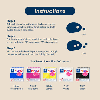 No.5 Color palette + Recipes