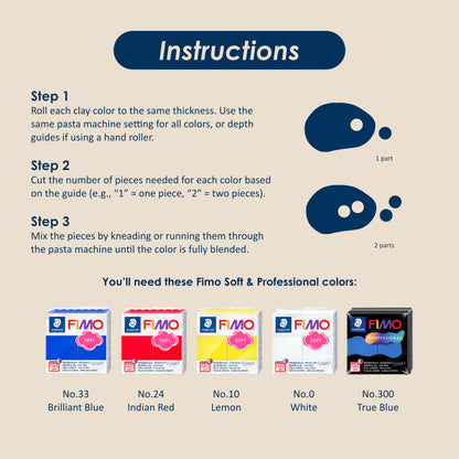 No.4 Color palette + Recipes