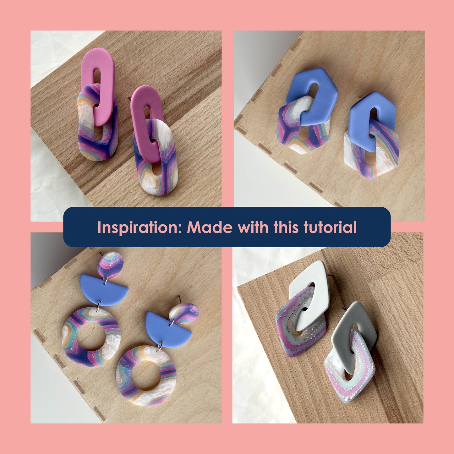 Faux agate cane | PDF tutorial