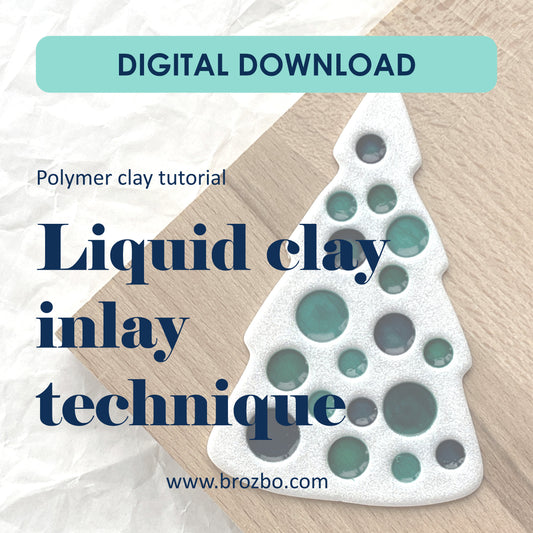 Liquid clay inlay | Beginner PDF tutorial