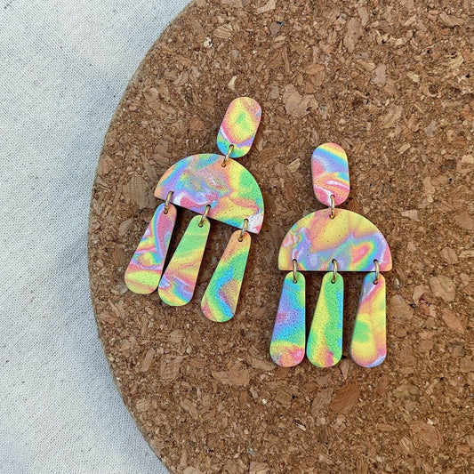 Boho Drops | mokume gane