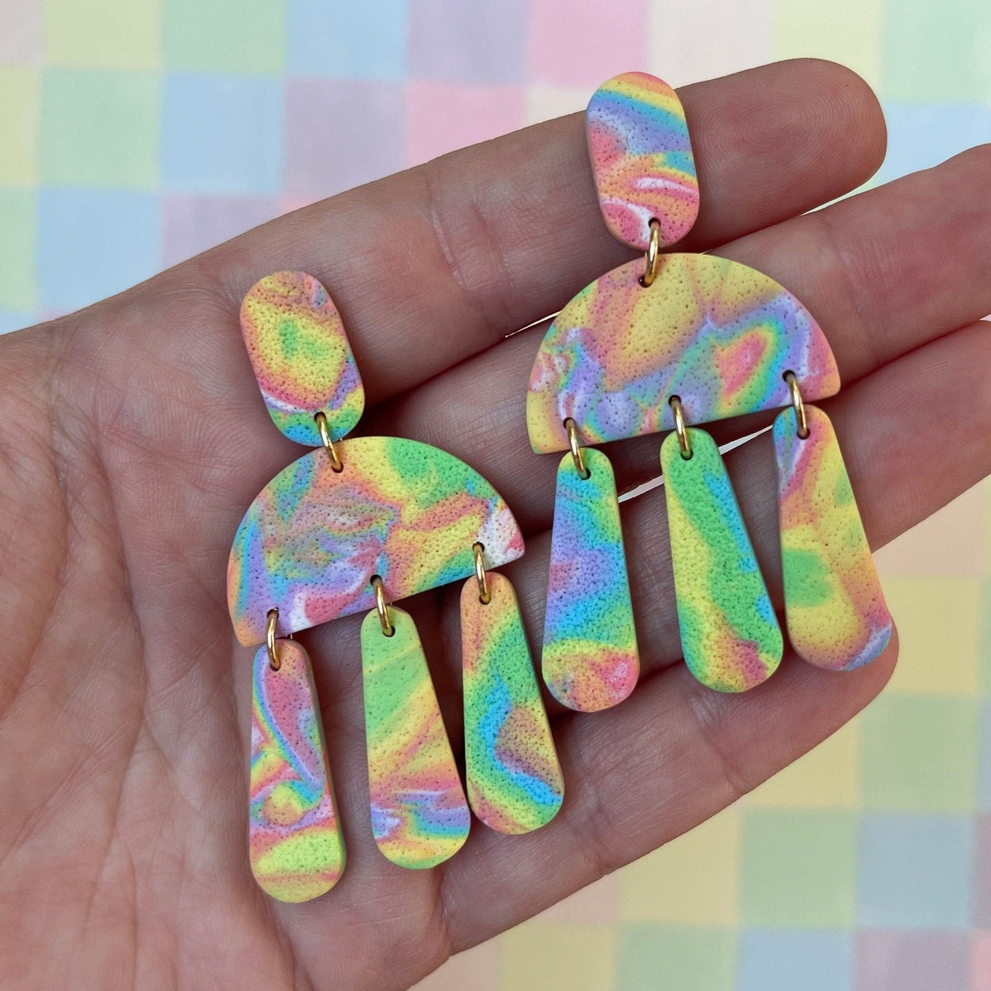 Boho Drops | mokume gane