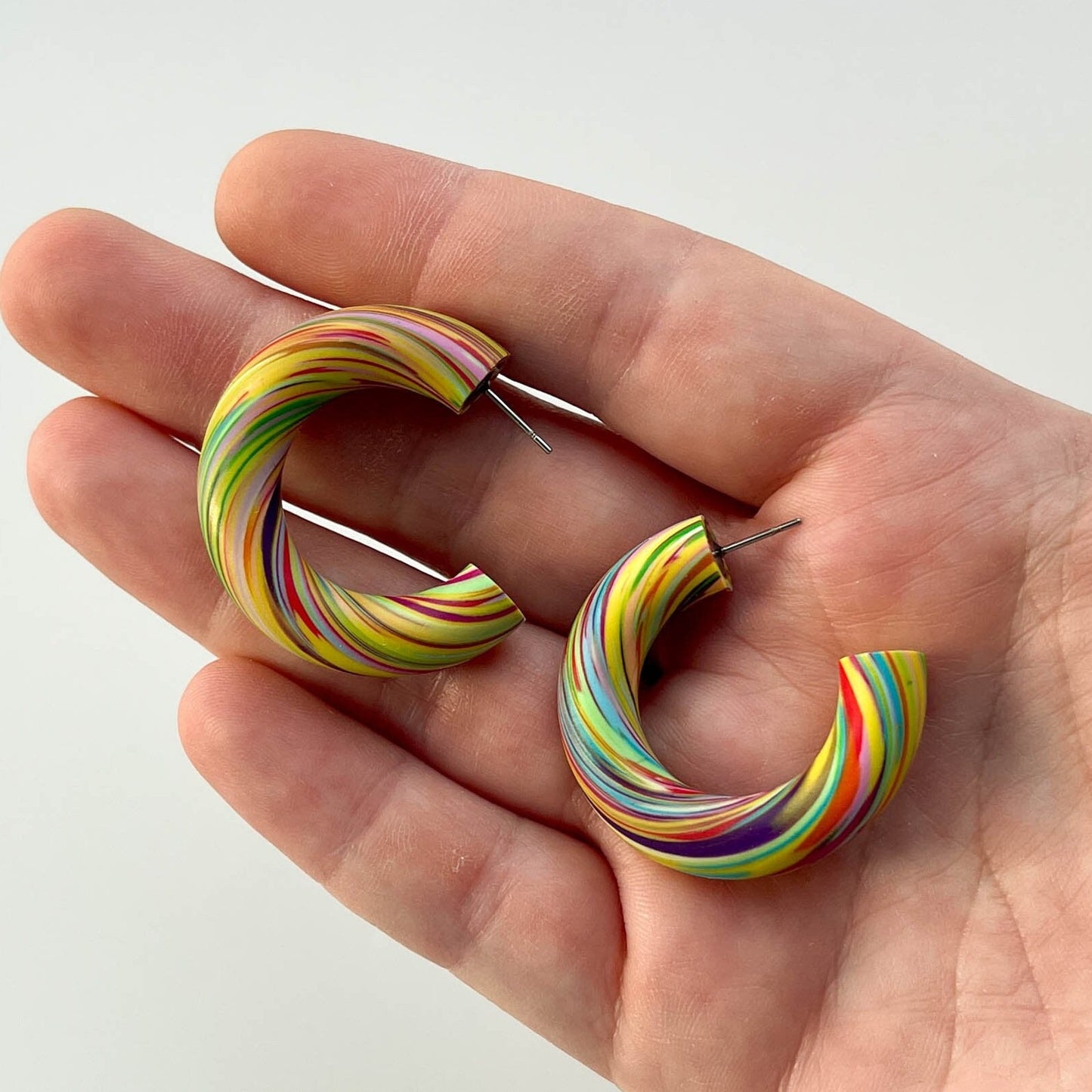 Swirly Hoops