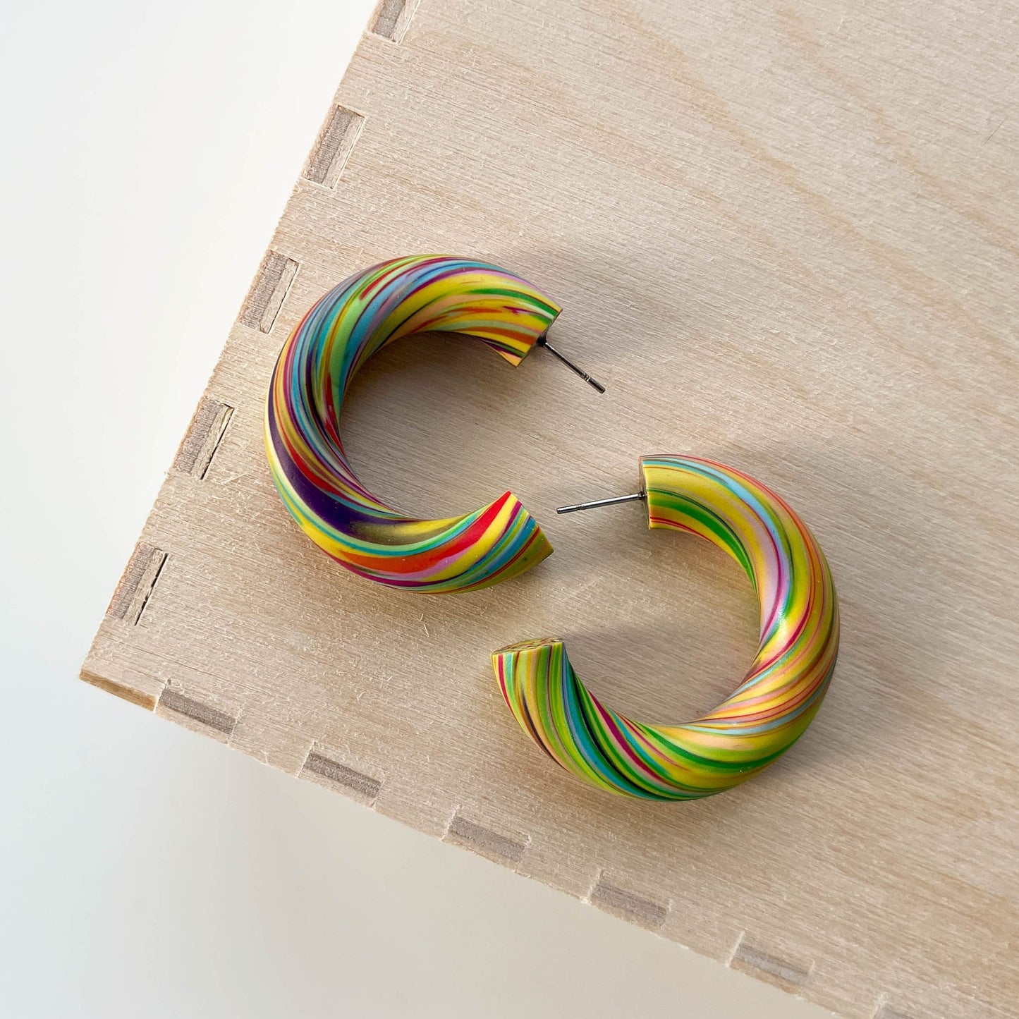 Swirly Hoops